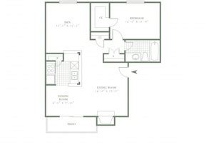 1 Bedroom Apartments for Rent in Village Hill, Dallas.